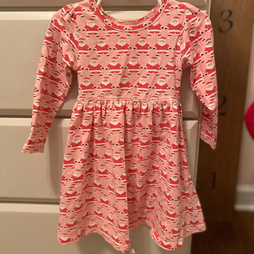 Pink Chicken Santa Dress